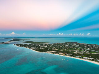 World Famous Grace Bay Beach in Turks and Caicos Islands