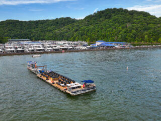 Hurricane Marina on Center Hill Lake Celebrates July 4th with Fireworks on the Water